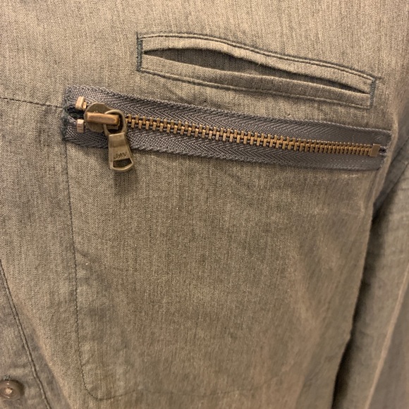 Large Green John Varvatos button down shirt - Picture 5 of 5